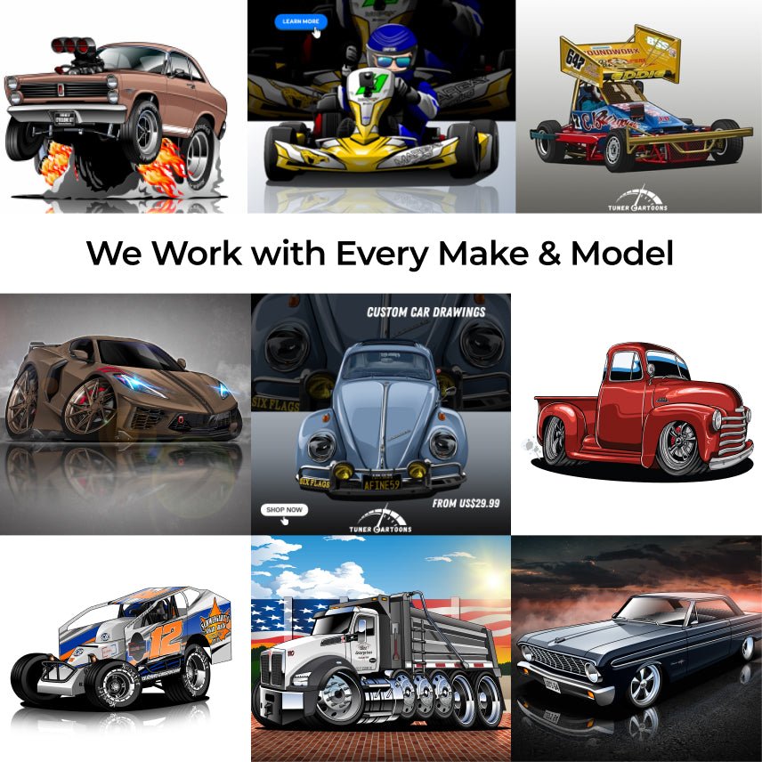 Baby Style Cartoon Car - Tuner Cartoons