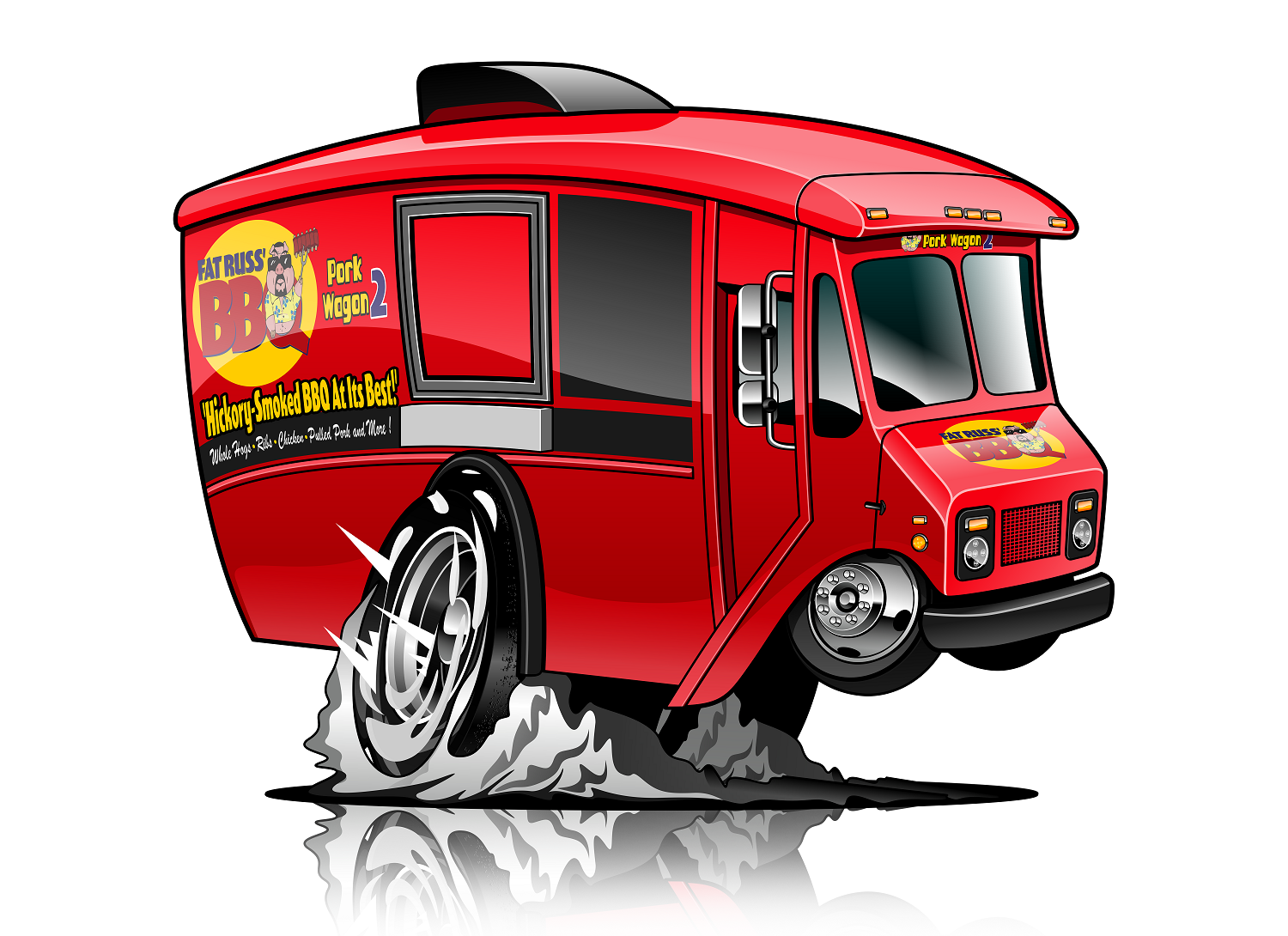 Baby Style Cartoon Food Truck