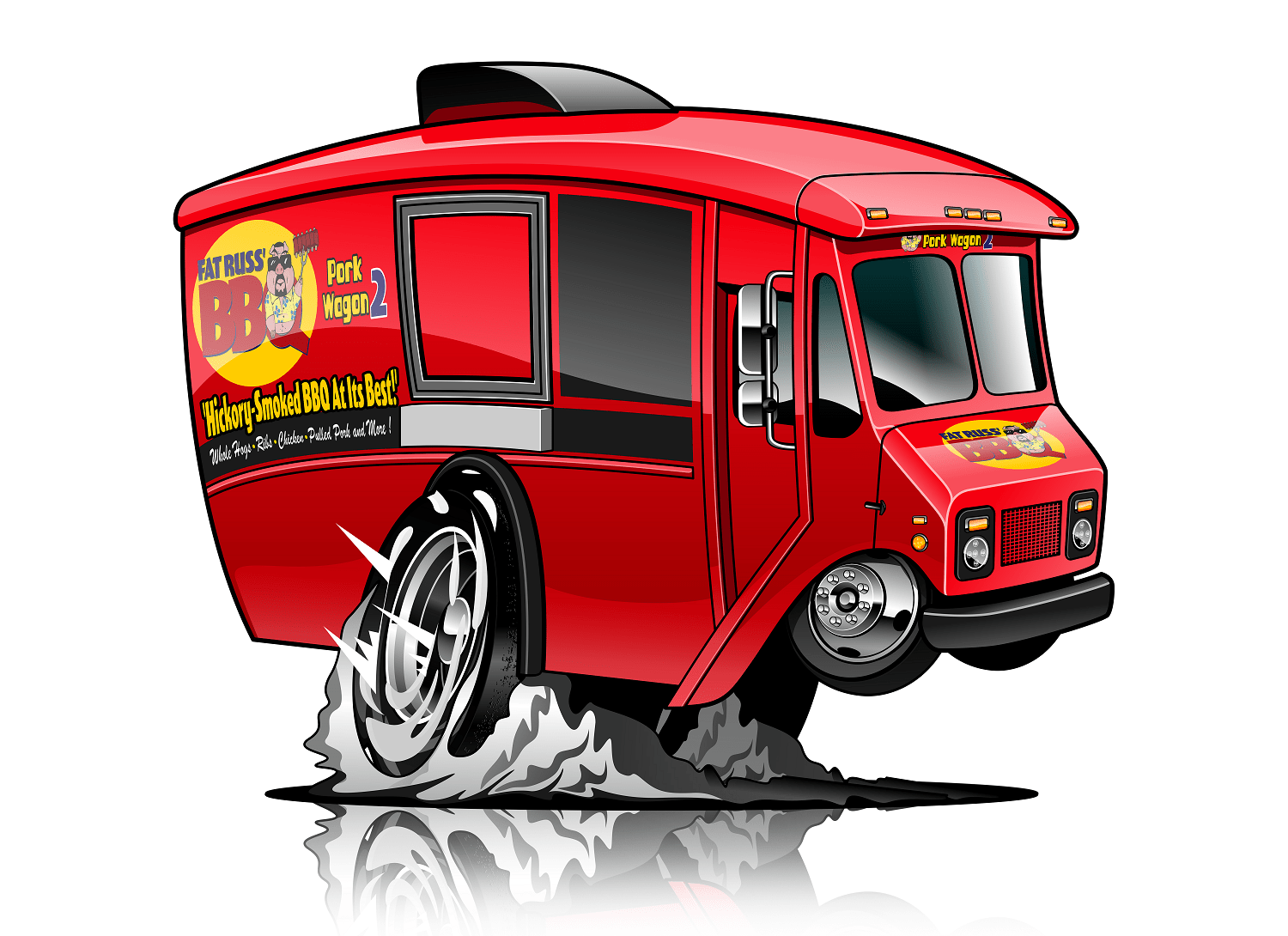 Baby Style Cartoon Food Truck - Tuner Cartoons