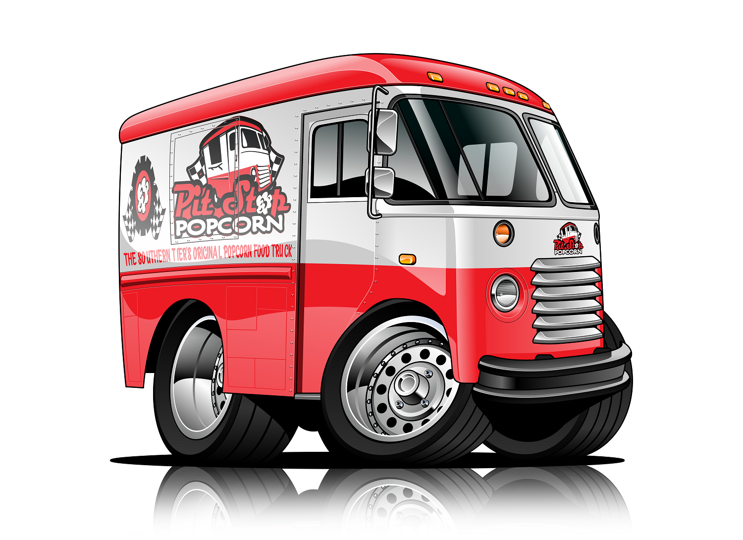 Baby Style Cartoon Food Truck