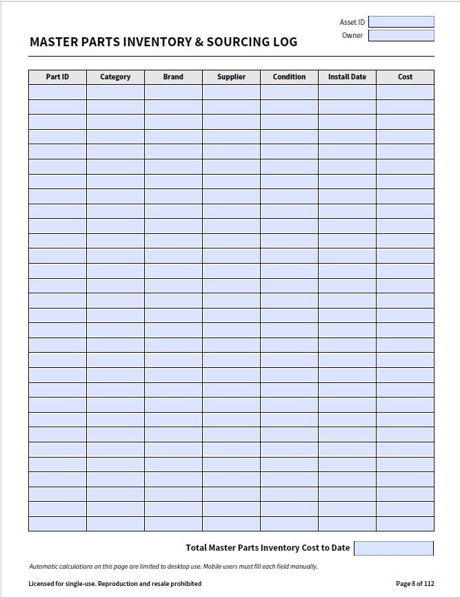 BuildFile Pro - Your Digital Build Journal - Tuner Cartoons