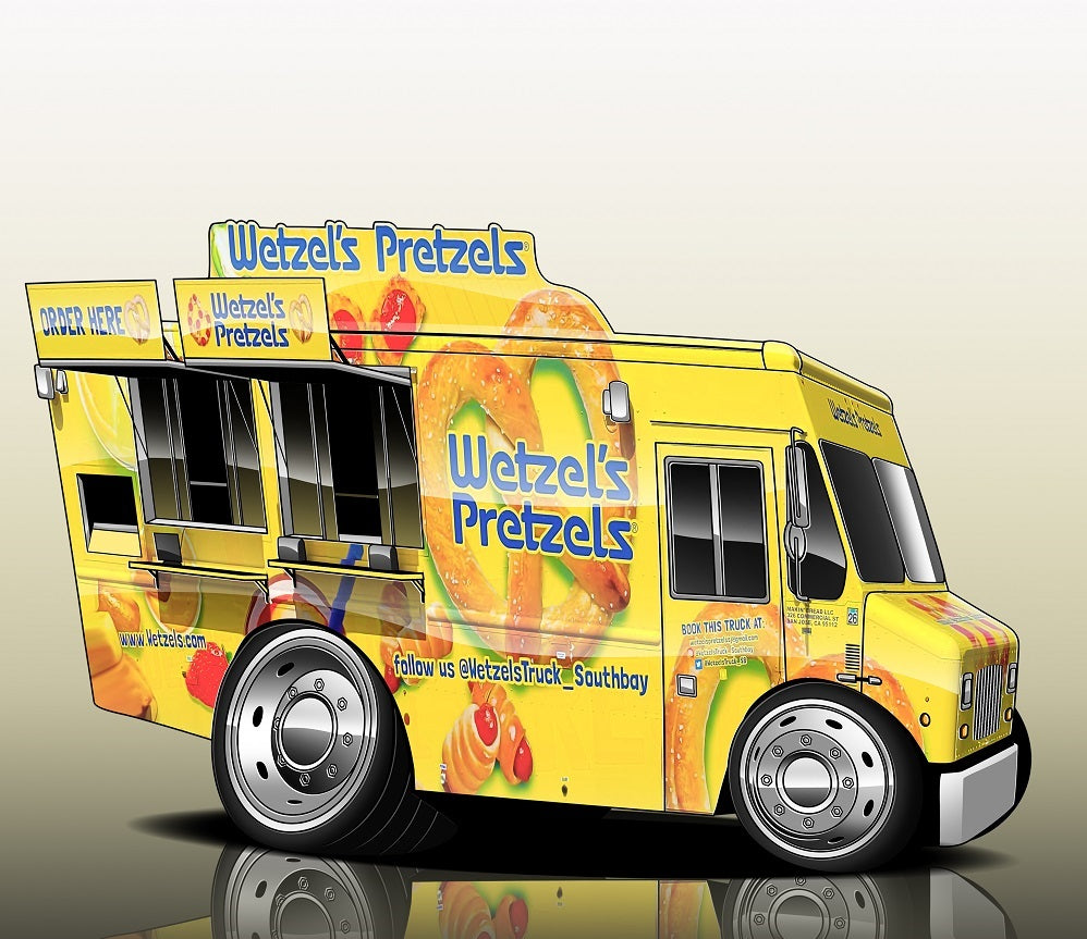 Baby Style Cartoon Food Truck