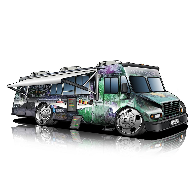 Baby Style Cartoon Food Truck