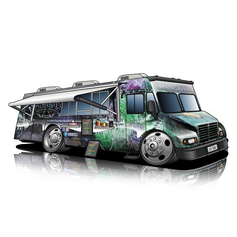 Baby Style Cartoon Food Truck - Tuner Cartoons