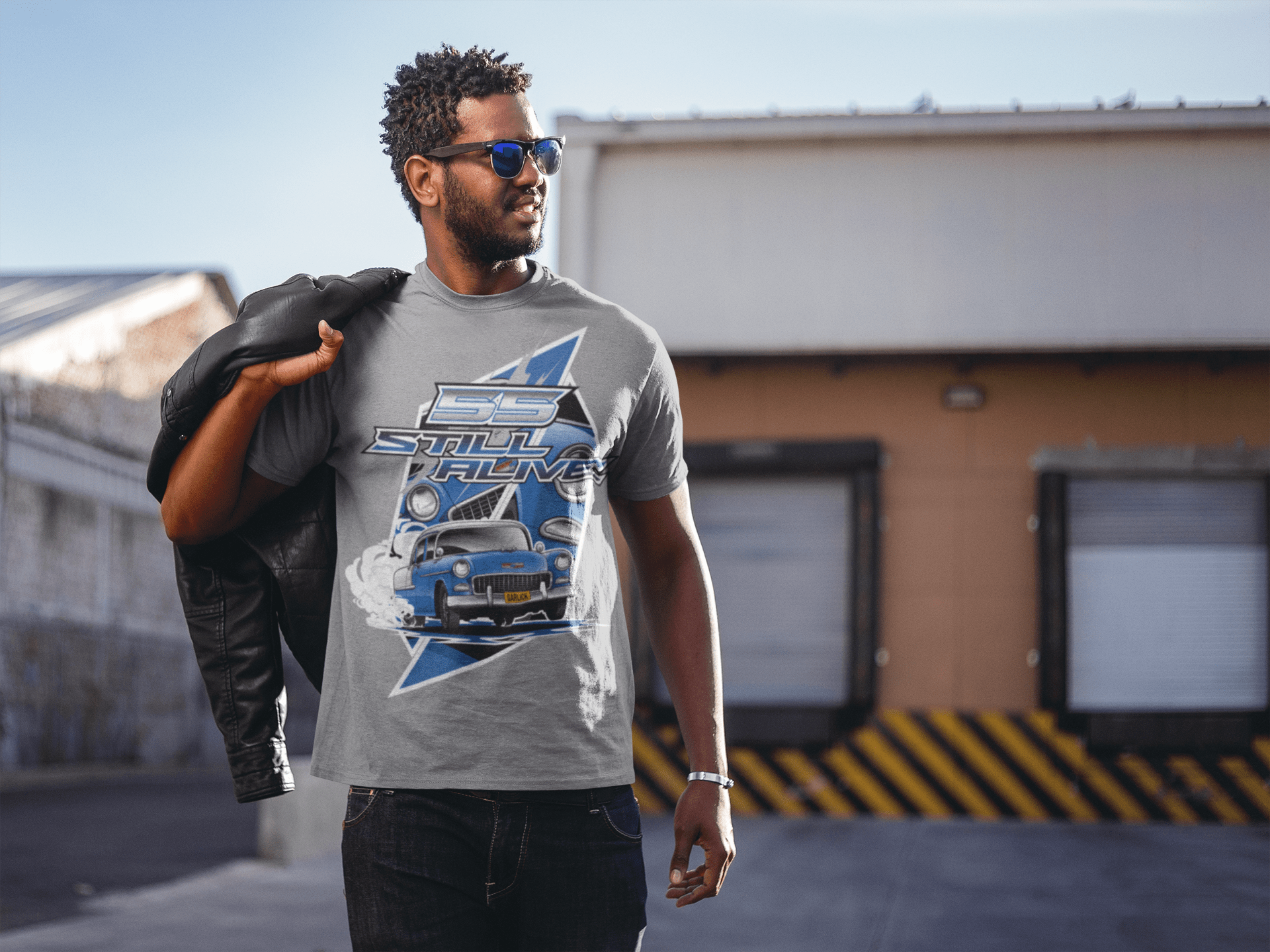 Custom Drawing Style (realistic) Design and T-Shirt Bundle - Tuner Cartoons
