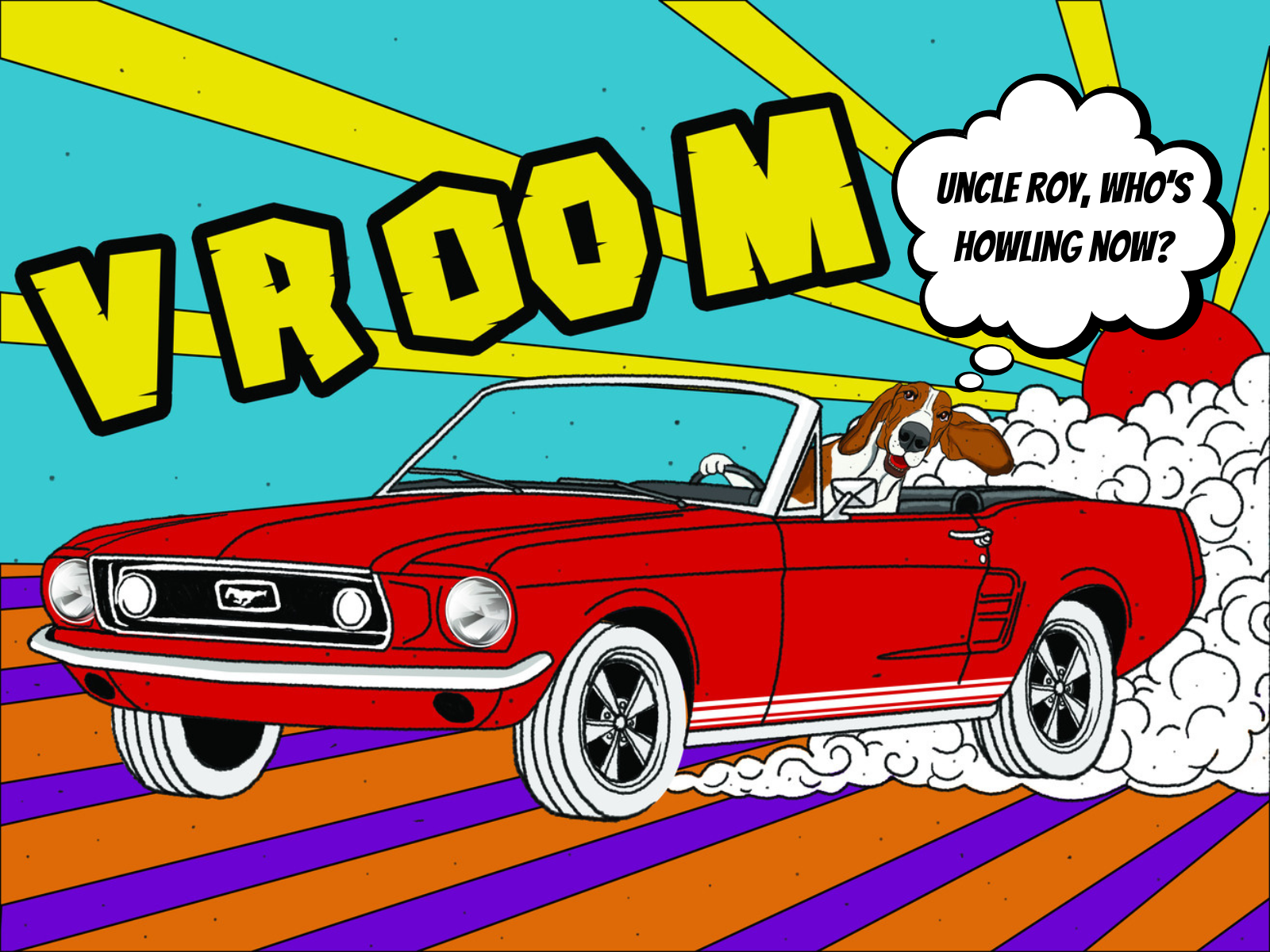 Pop Art - Ridin' with Roy