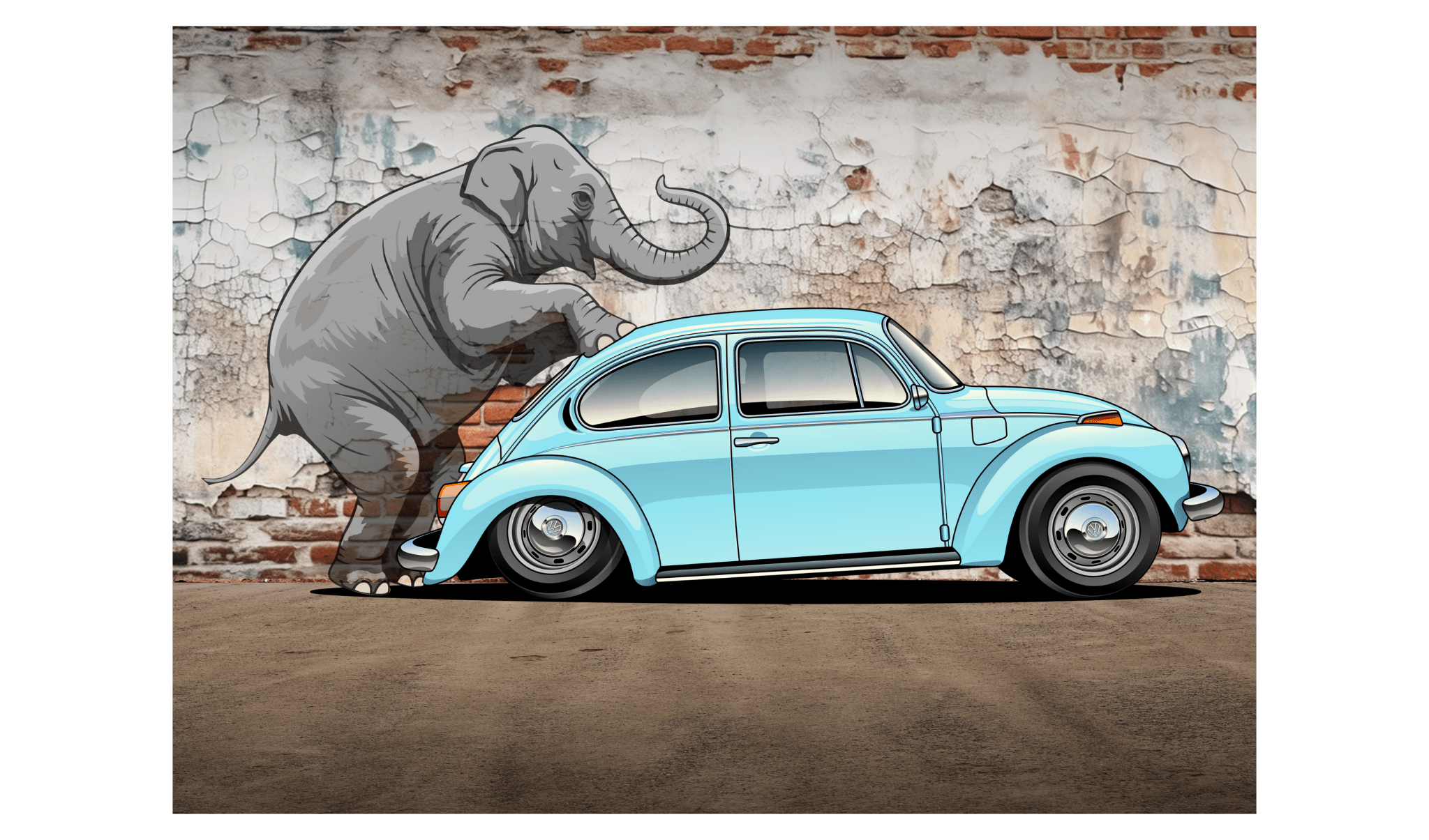 "The Elephant and....the Bug" - Tuner Cartoons