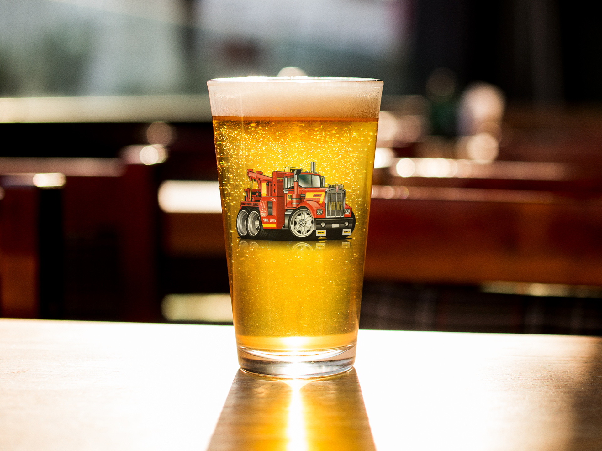 Custom 16 oz Mixing Glasses