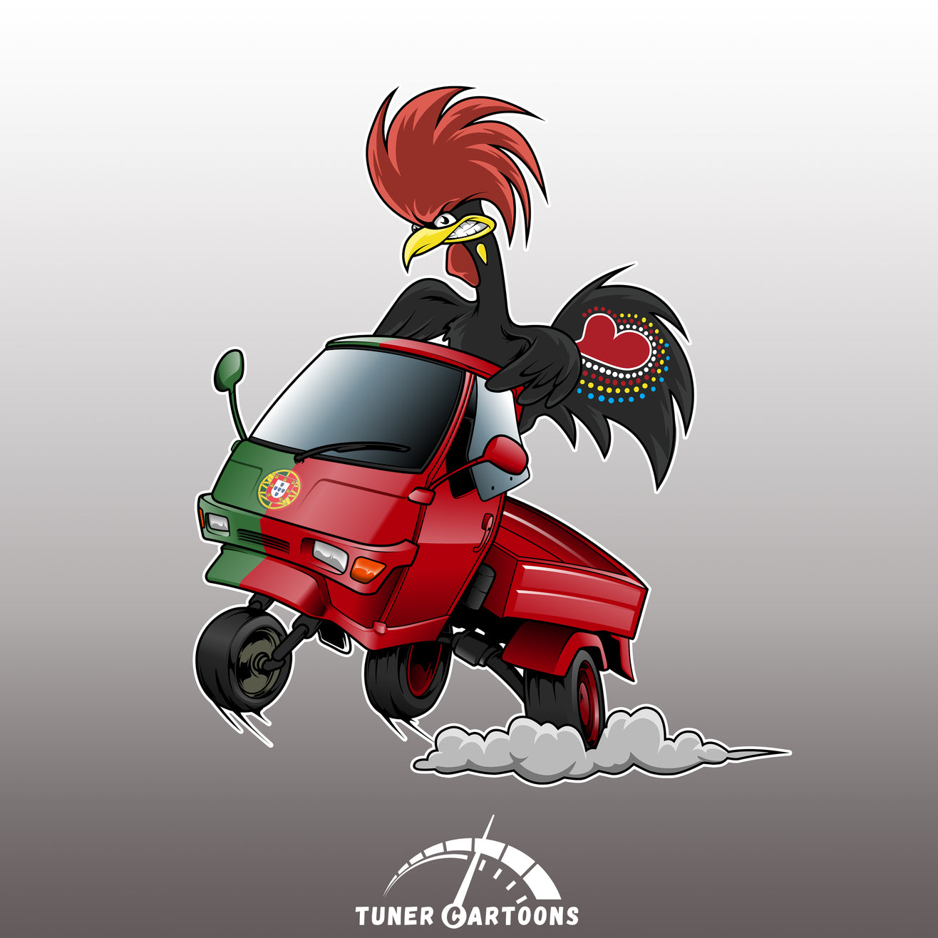 Baby Style Cartoon - "Ratfink" Style