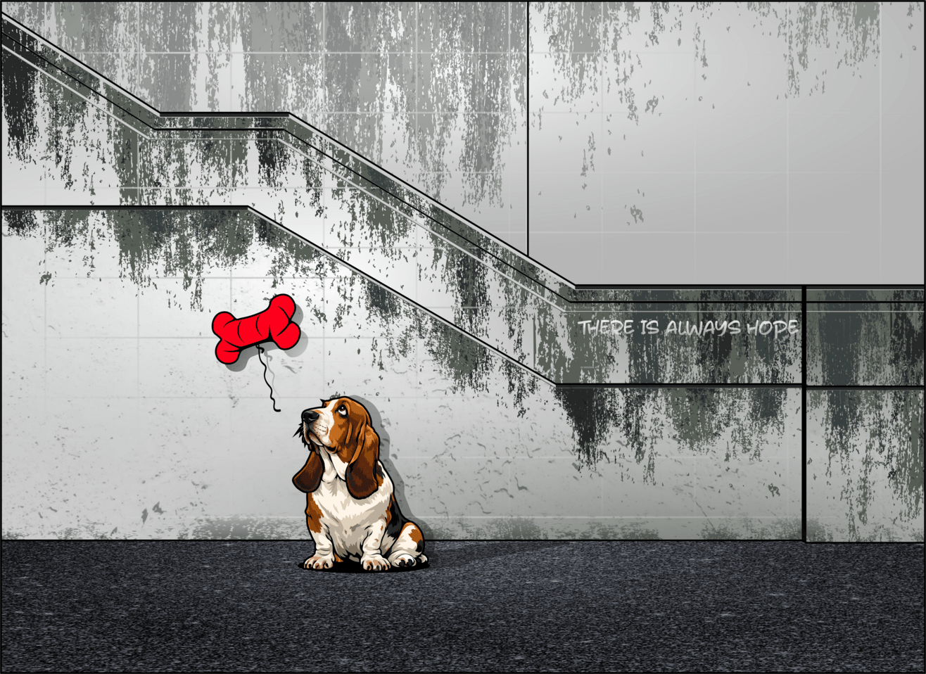 Pup and Balloon - Tuner Cartoons