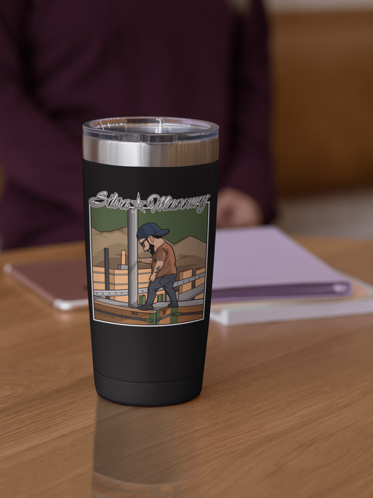 Custom 20 oz Tumbler - Tuner Cartoons