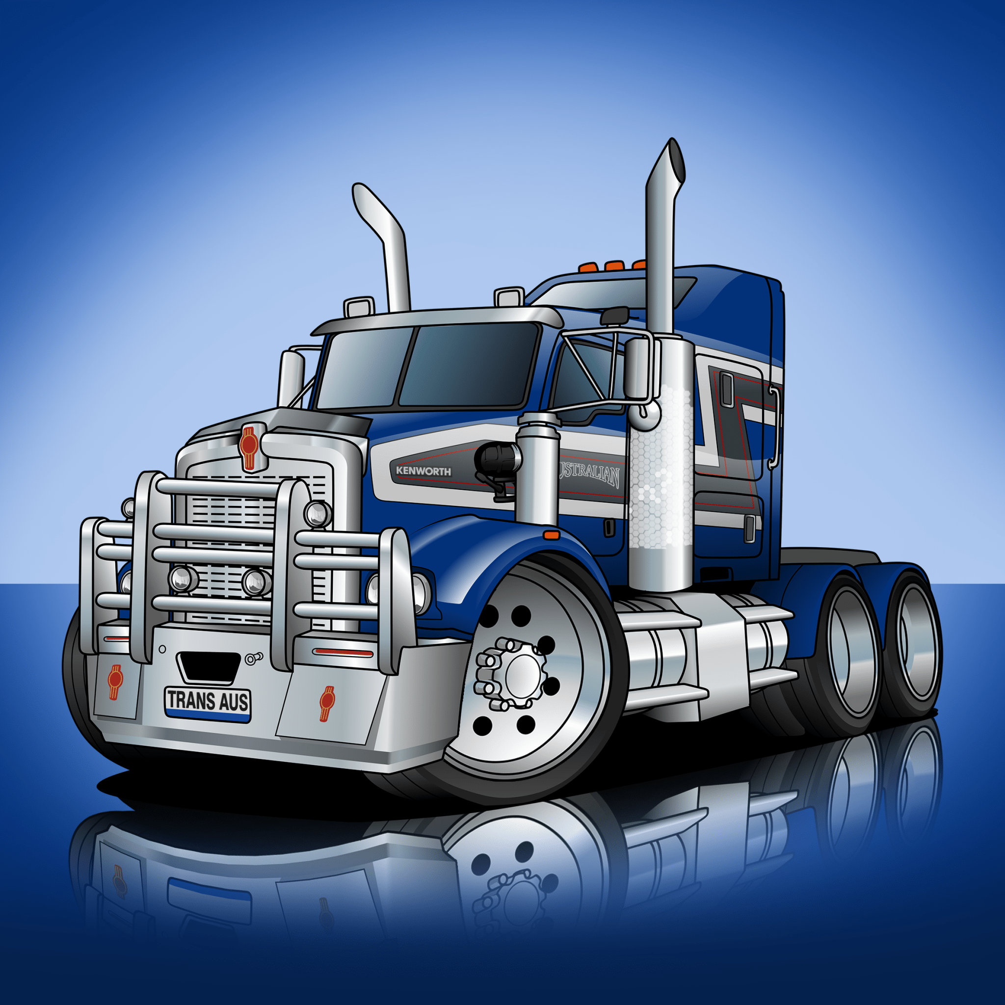 Baby Style Cartoon Trucks - Tuner Cartoons