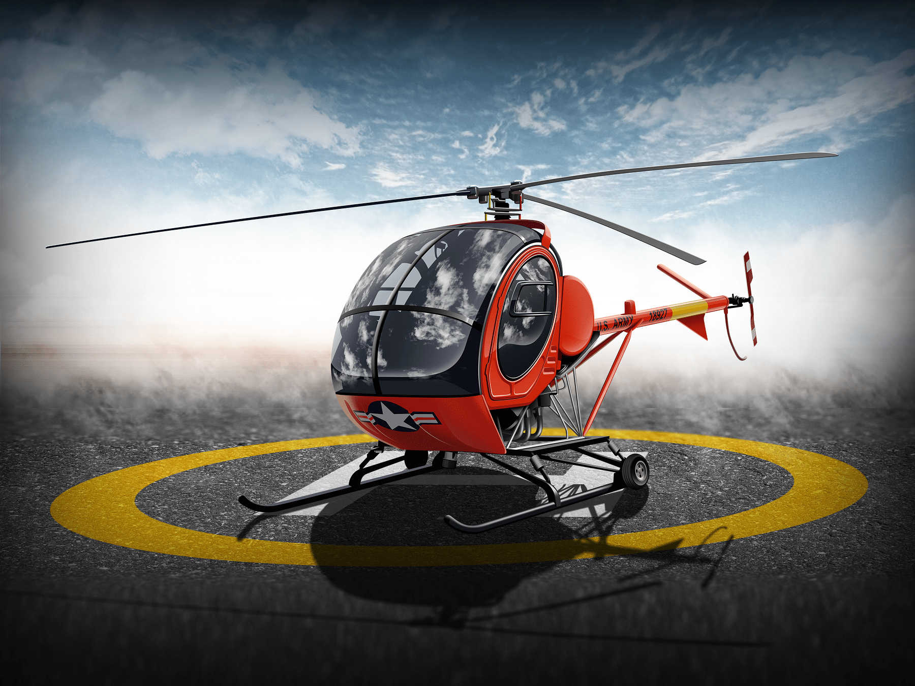 Custom Drawing Style Aircraft Drawing - Tuner Cartoons
