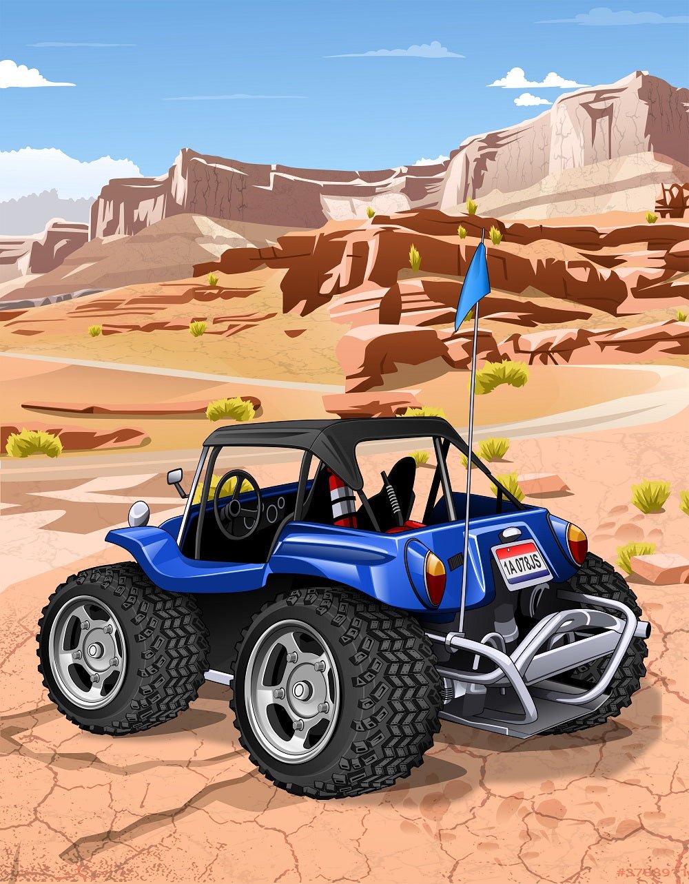 Baby Style Off - road Vehicle - Tuner Cartoons