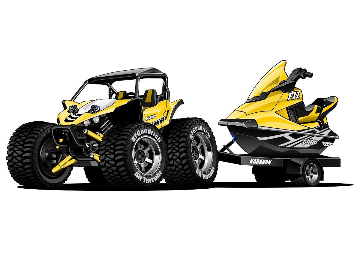 Baby Style Off - road Vehicle - Tuner Cartoons
