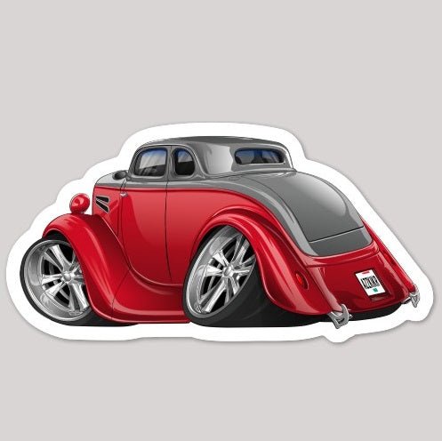 Custom Die - cut Stickers (for existing artwork) - Tuner Cartoons