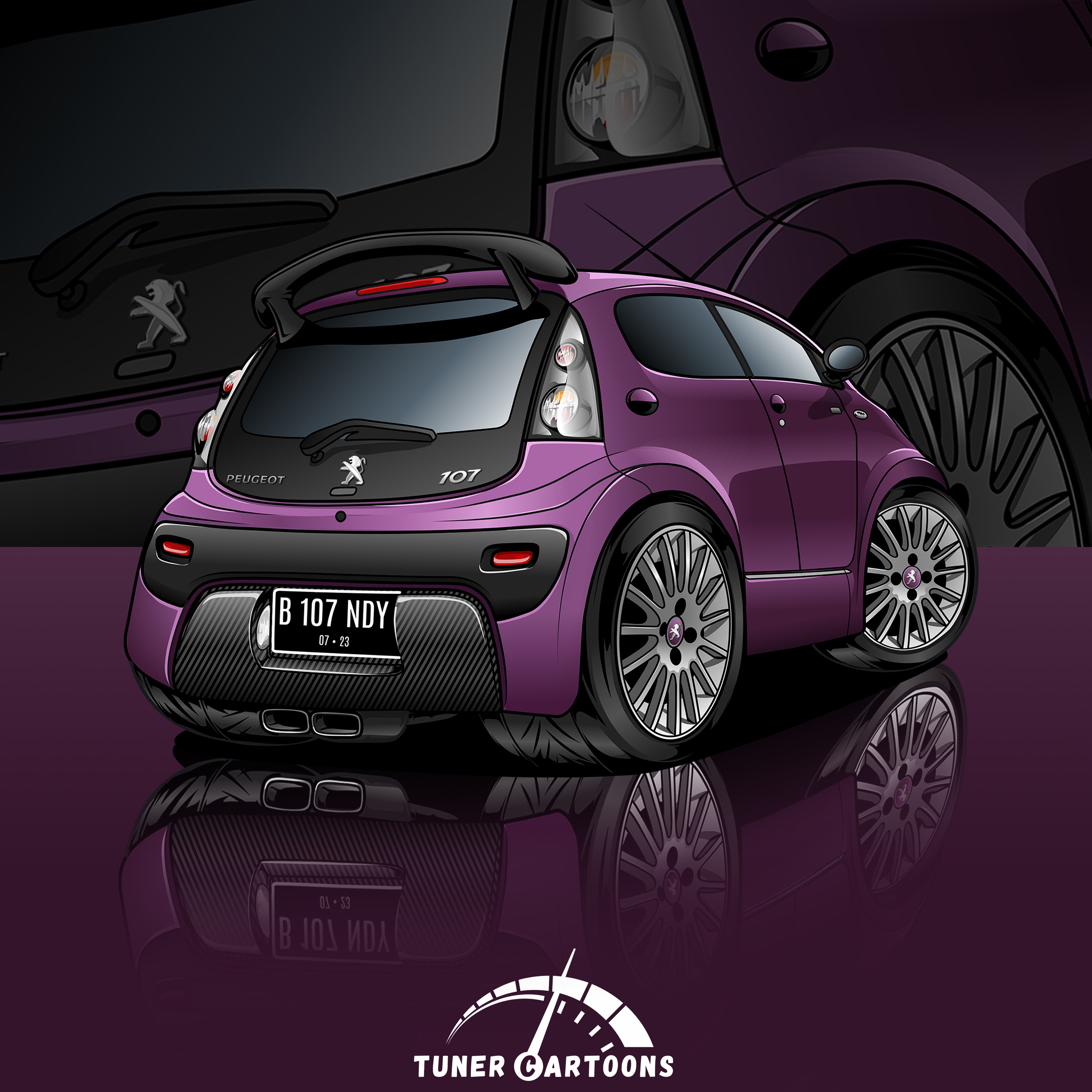 Baby Car Cartoon