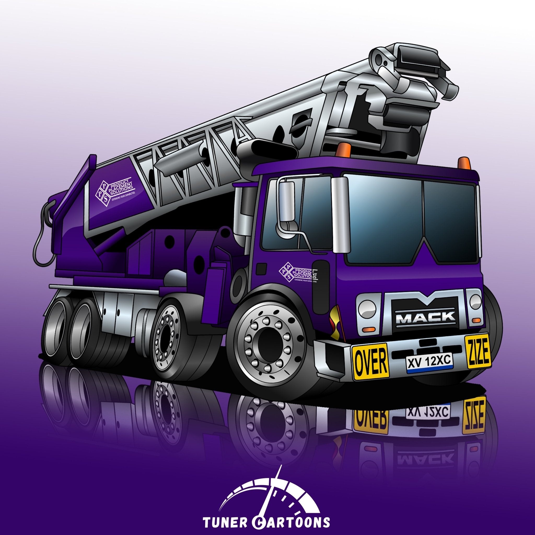 Baby Style Cartoon Trucks - Tuner Cartoons