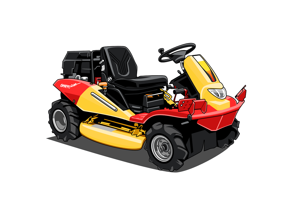 Custom Drawing Style Off - road Vehicles - Tuner Cartoons