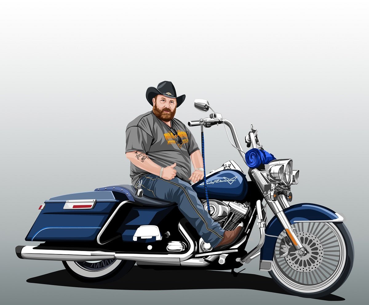 Custom Character or Pet Drawing - Tuner Cartoons