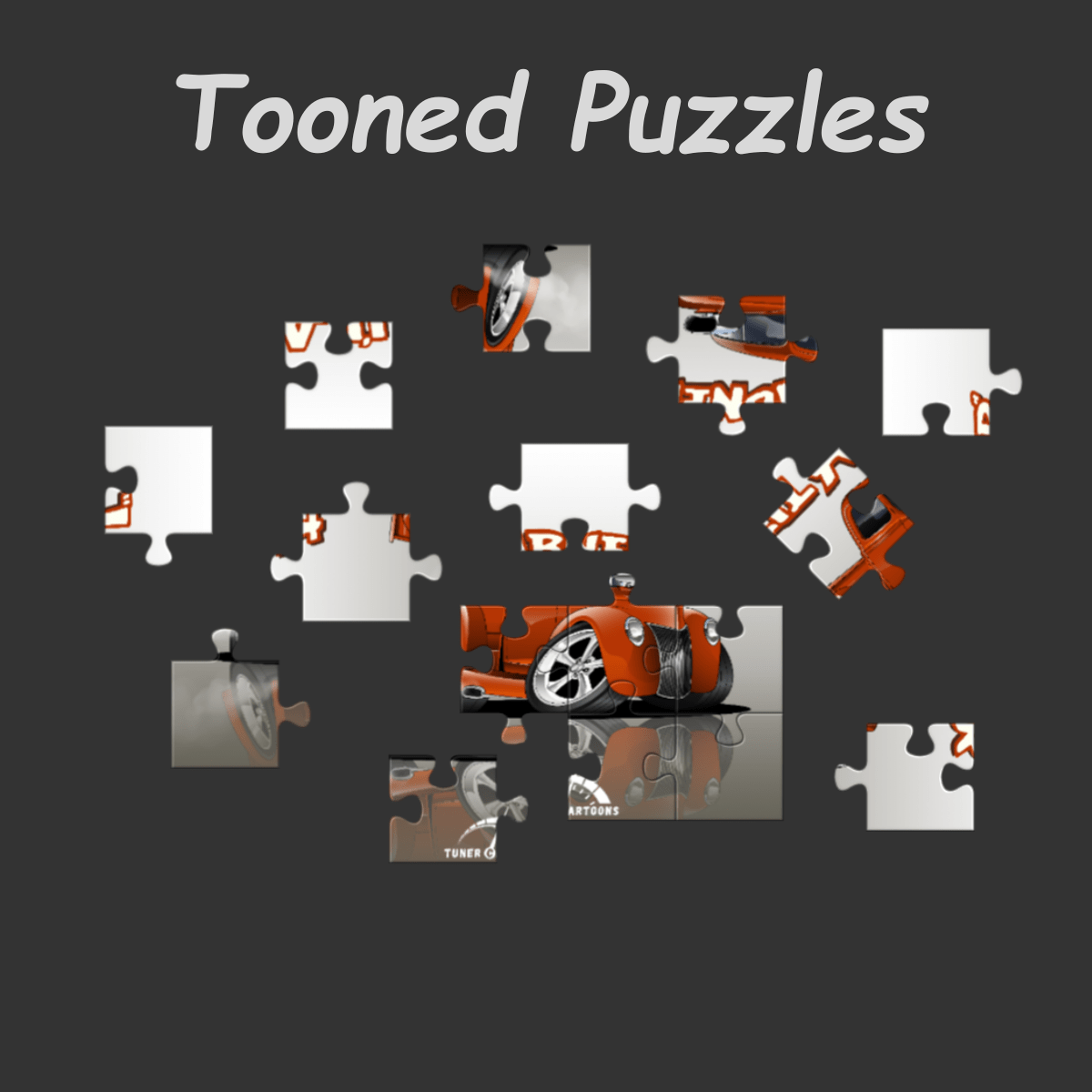 Tooned Puzzle Game - Tuner Cartoons