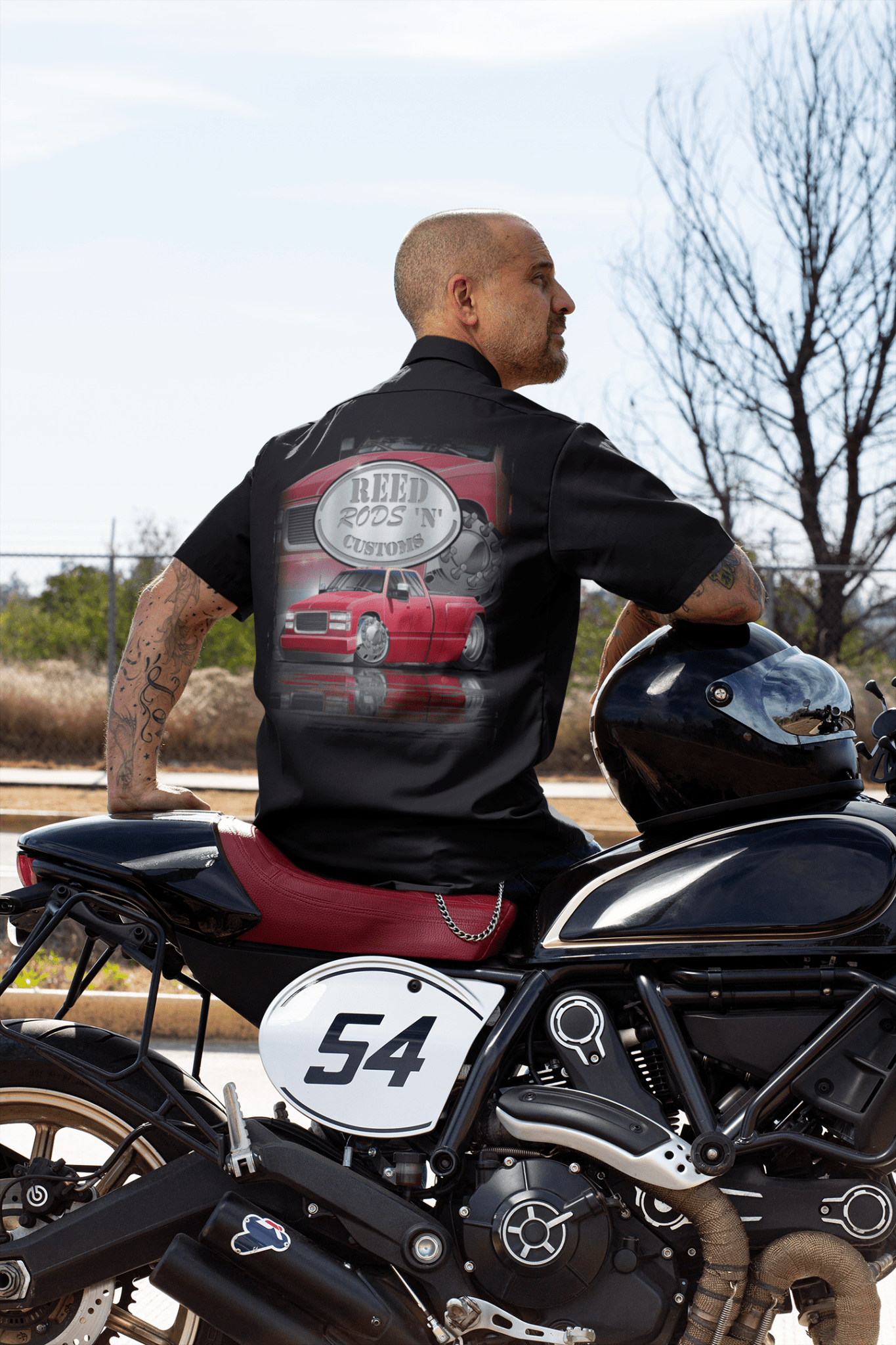 Button - up Collared, Short - Sleeve Shirt - "Dickie's" Style - Tuner Cartoons