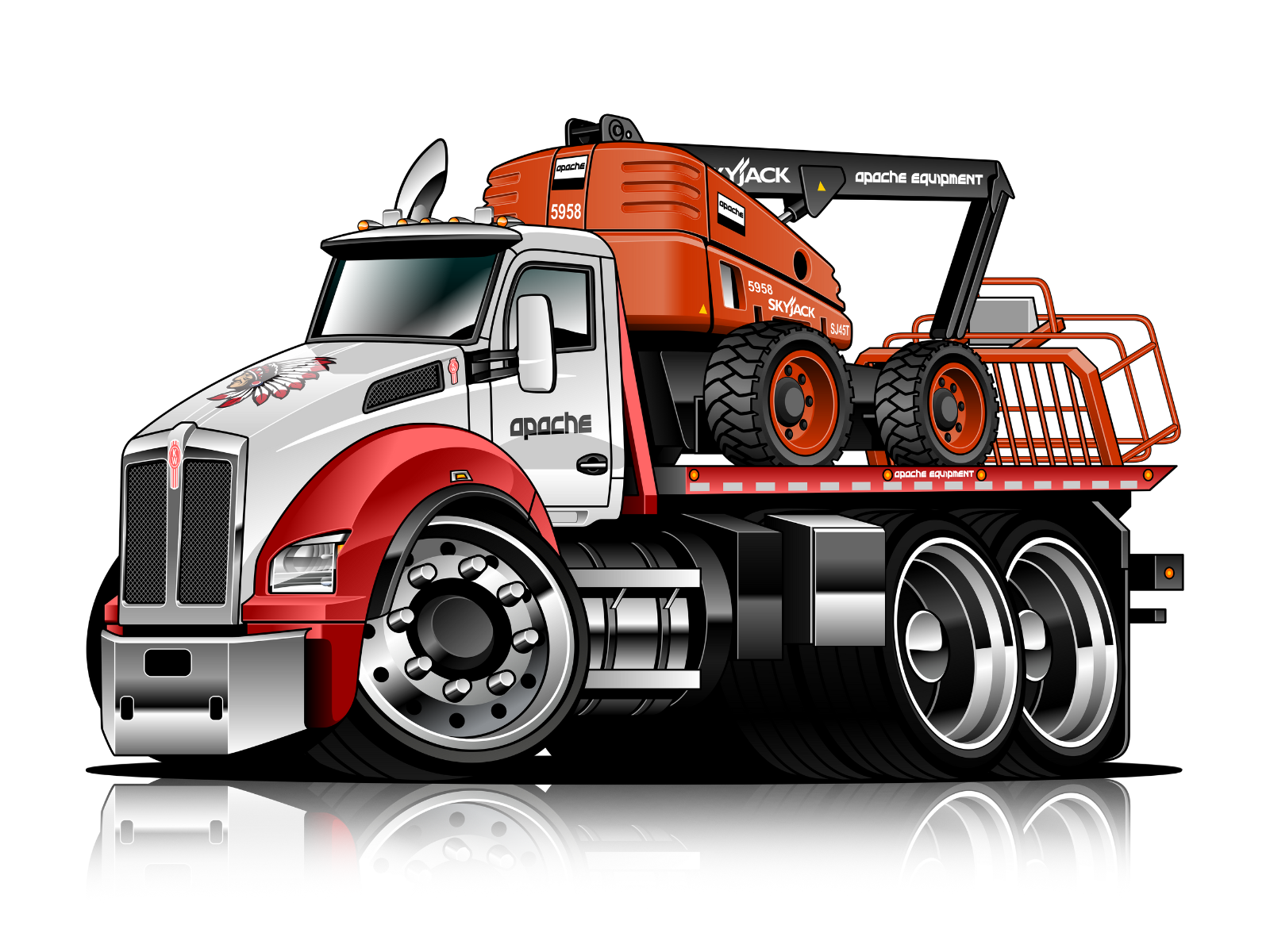 Production Illustrations - Supplied as Artwork Only