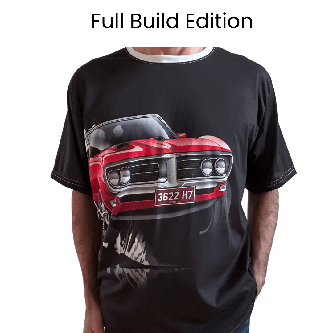 Design + Full Build Performance T-shirt Bundle - Tuner Cartoons
