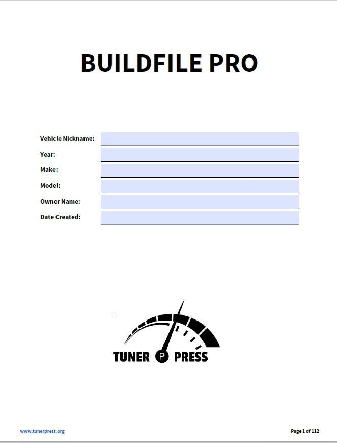 BuildFile Pro - Your Digital Build Journal