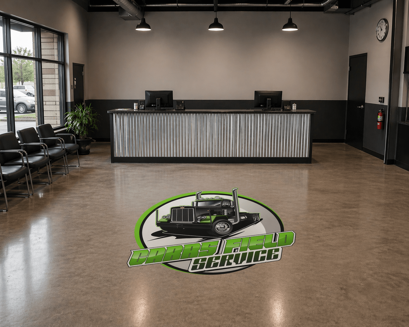 Custom Floor Decals - for existing or new artwork - Tuner Cartoons