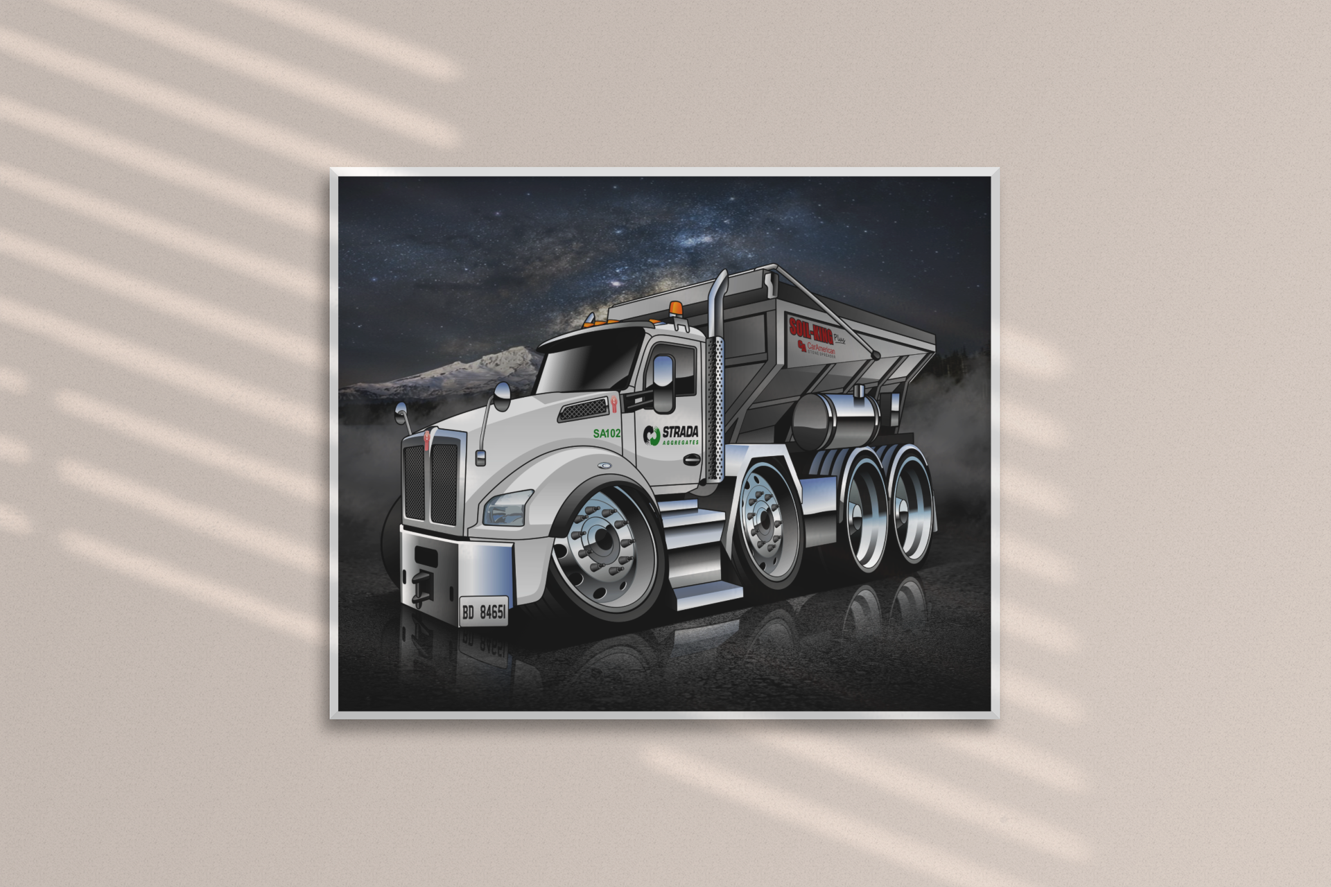 Custom Drawing and Standard Metal Sign Bundle