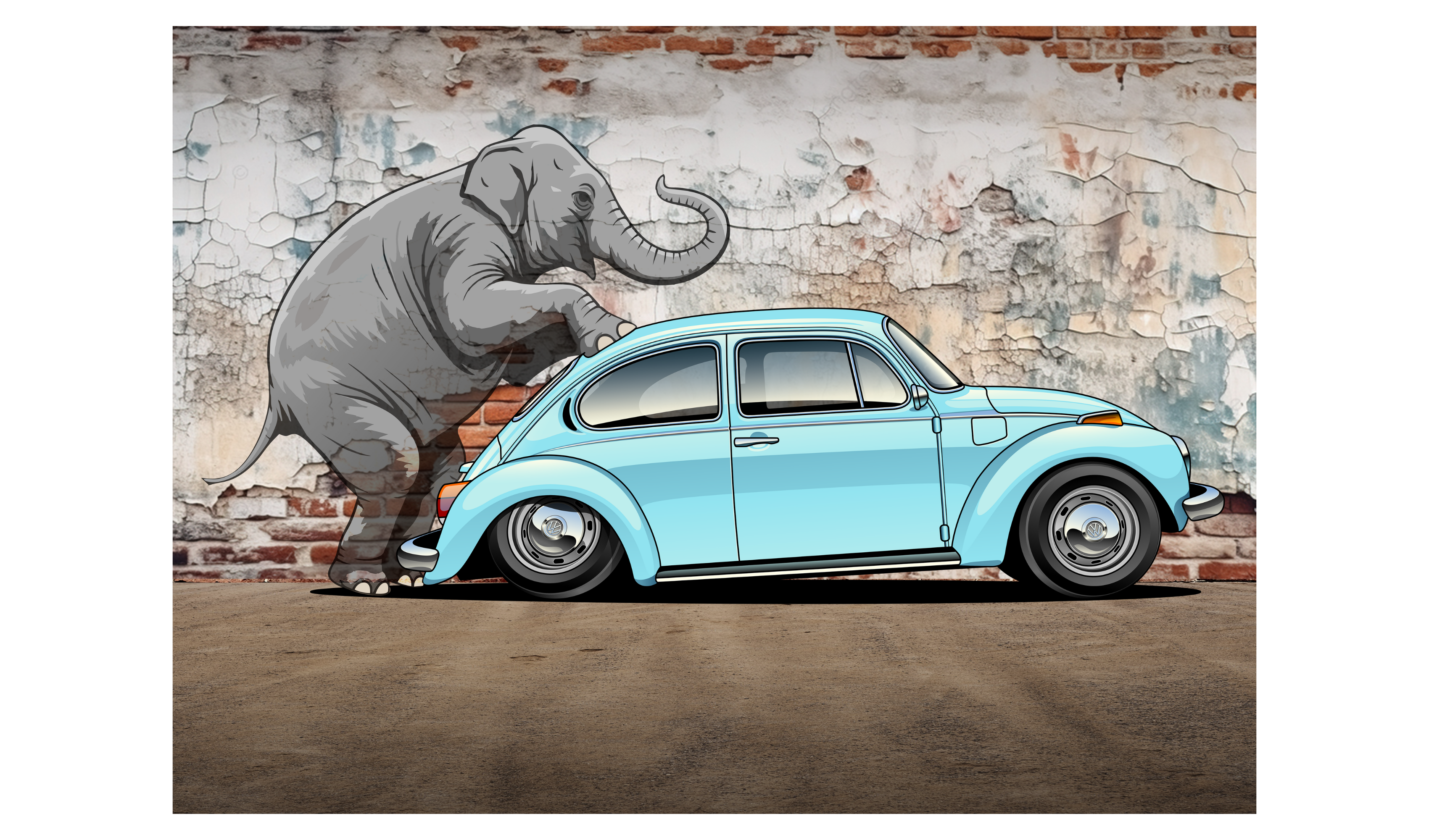 "The Elephant and....the Bug"