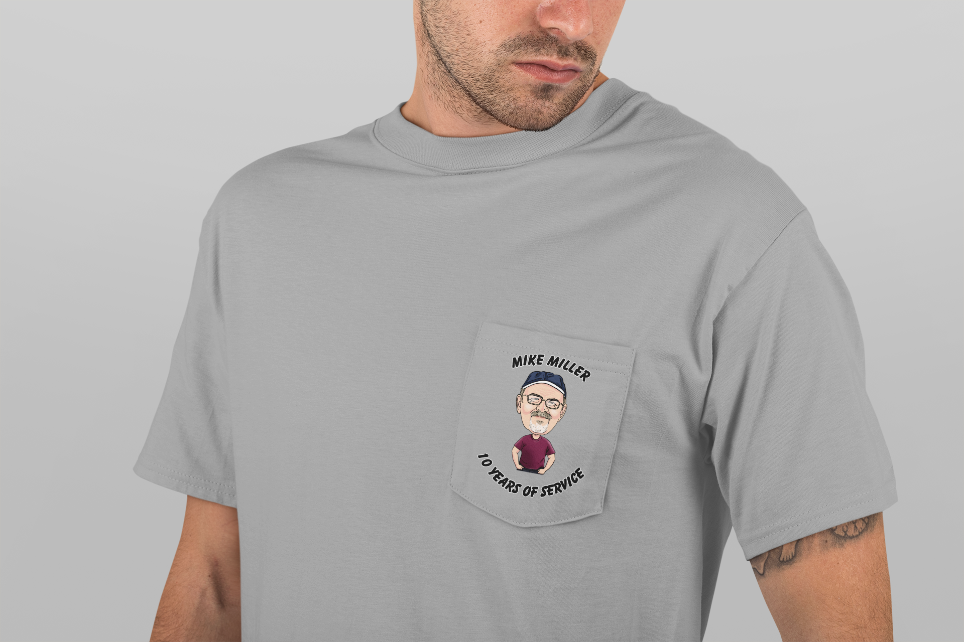 Recognition Package - T-Shirt + Custom Character Only
