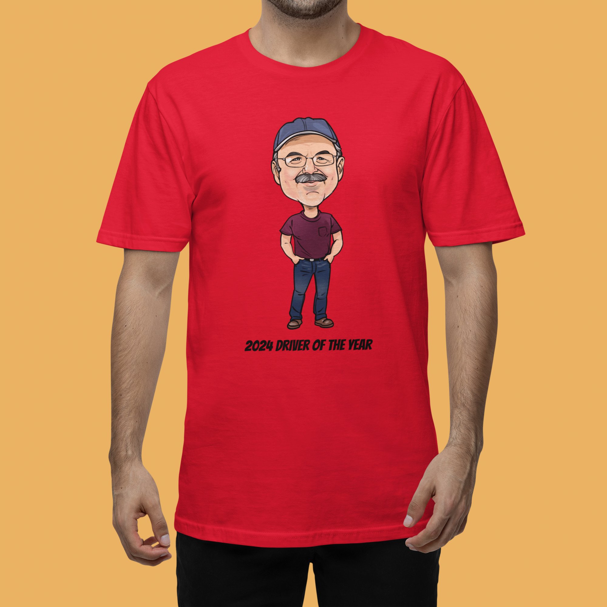 Recognition Package - T-Shirt + Custom Character Only