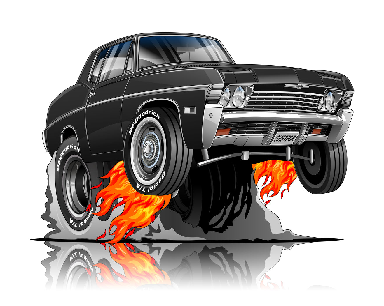 Baby Style Cartoon - "Ratfink" Style