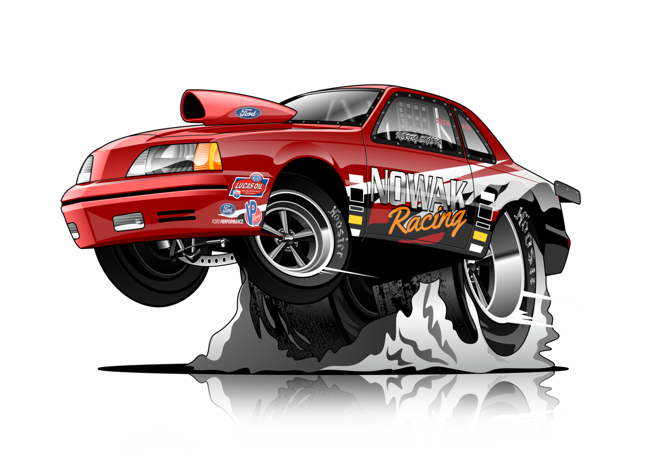 Baby Style Cartoon - "Ratfink" Style