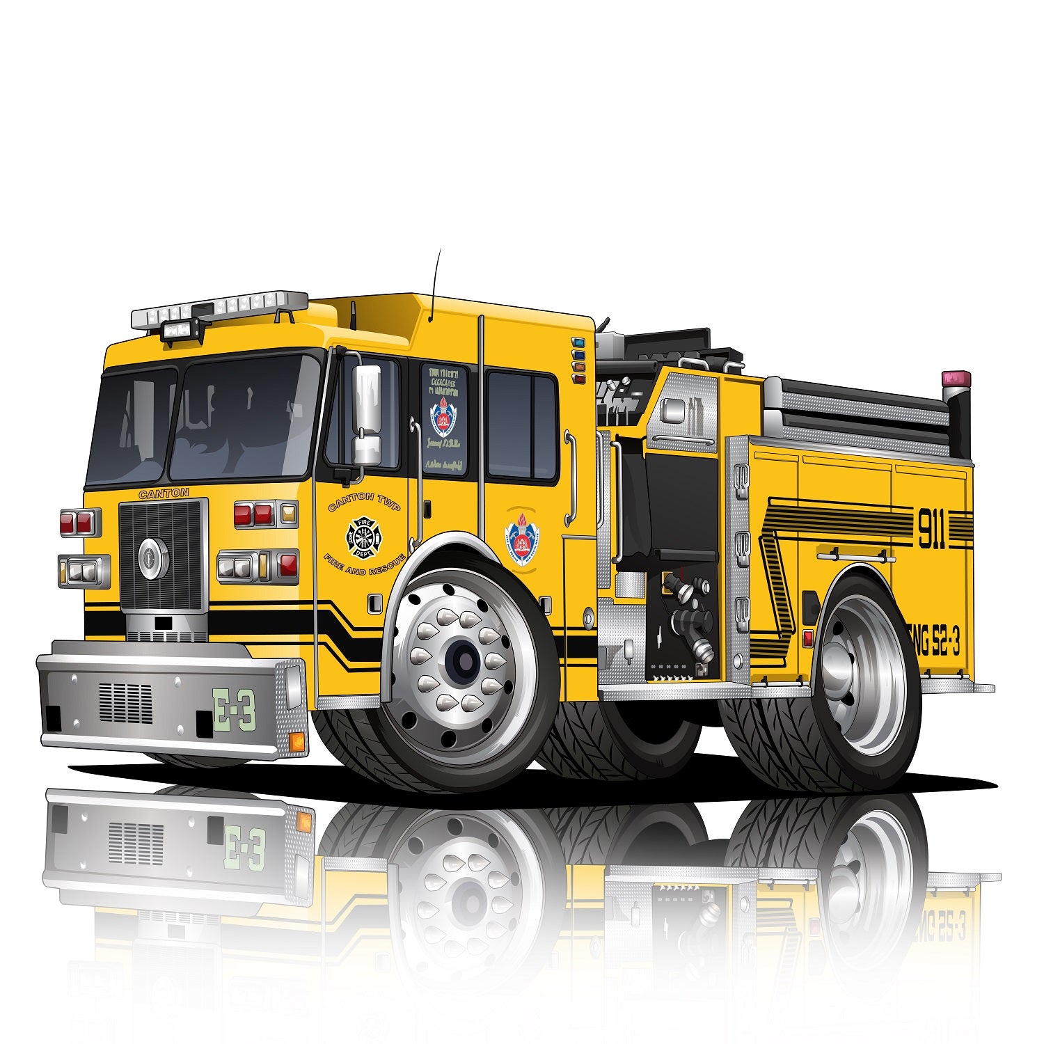 Baby Style Fire Trucks and First Responder Vehicles